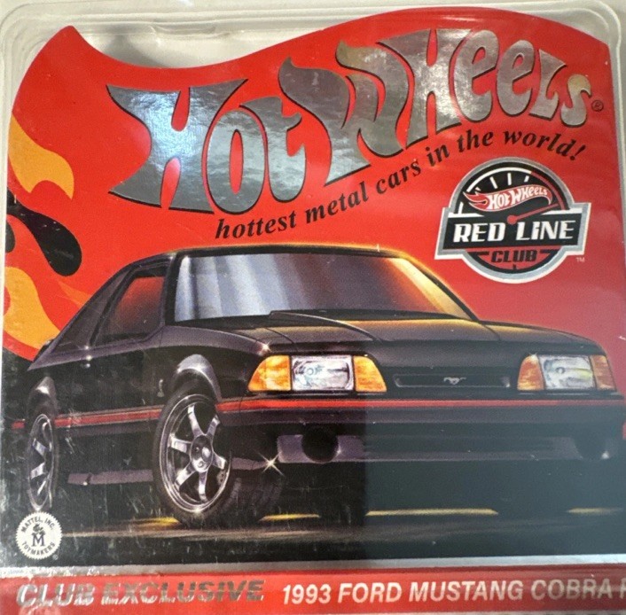 Hot Wheels RLC 1993 Ford Mustang Cobra R – Edizione Limitata Rosa – 1:64 Diecast - Foto 3