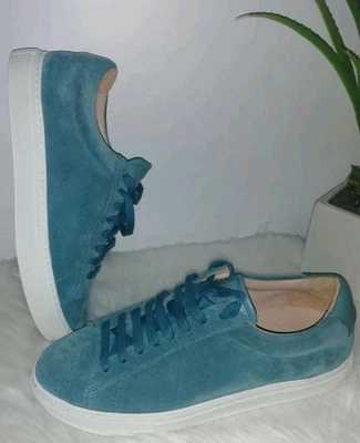 ZESPA AIX-EN-PROVENCE DAIM HOMME BASKETS TAILLE UK7 PRIX DE VENTE CONSEILLÉ 400 - Photo 1/4