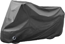 Motorcycle Cover Waterproof, Outdoor Motorbike Cover with Lock-Holes, All Season