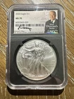 2020 American Silver Eagle 1 oz .999 EDMUND C. MOY HAND-SIGNED NGC MS70