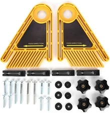 Double Feather Loc Board, Multi-Purpose Tables Saws Miter Gauge Slot... 