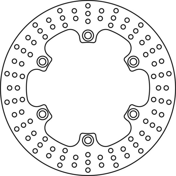 Trw Bremsscheibe (FüR: Honda Nt 650 V Deauville Cbs RC47 02-05 Hinten )-image