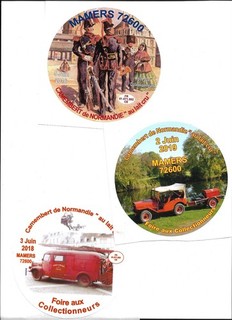 etiquette camenbert Foire aux collectionneurs Mamers