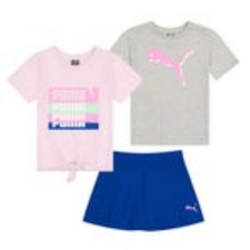 PUMA Kids' 3-piece Short Set
