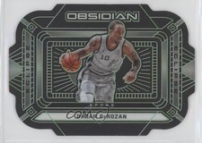 2020-21 Panini Obsidian Eclipse Electric Etch Green 22/25 DeMar DeRozan #24 hs9
