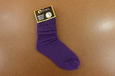 KoNex Womens One Size Purple Slouch Socks 1 Pair NWT