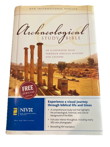 Archaeological Study Bible NIV Illustrated Biblical HistoryWalkthrough Hardcover