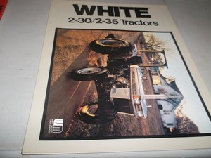 White 2-30/2-35 Tractors 8 Page Brochure