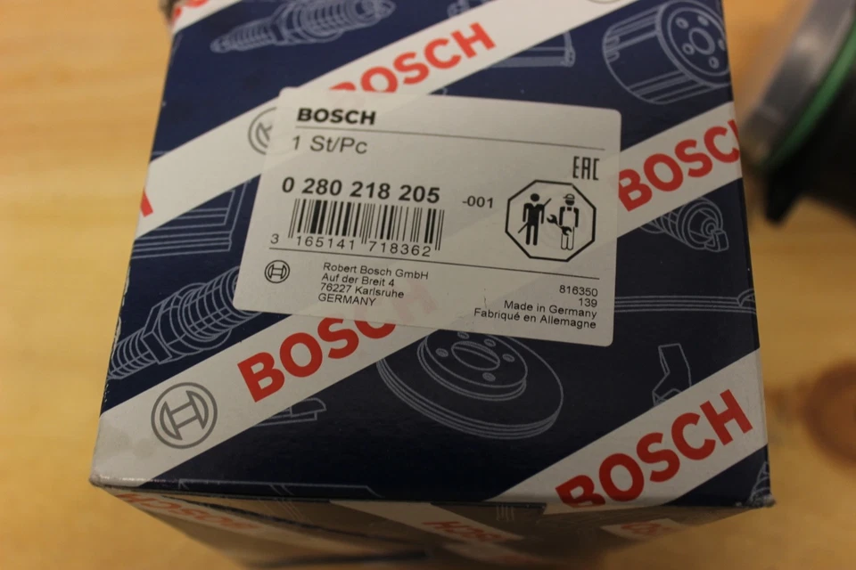 Sensor de flujo de aire masivo Mini Cooper 2007 2008-2011 Bosch 0280218205 GENUINO N14 Foto 4 de 4