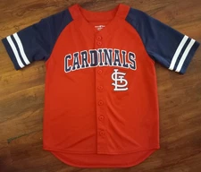 St. Louis Cardinals Child's Jersey / size medium 8 / MLB Team Athletics / used