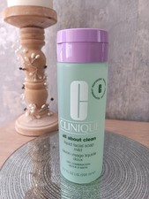 Clinique All About Clean Liquid Facial Soap Mild 200ml Dry Combination Skin New