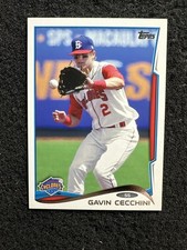 GAVIN CECCHINI 2014 Topps Pro Debut #15 Brooklyn Cyclones (Buy 10 get 10 Free)