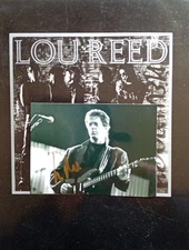 LOU REED VELVET UNDERGROUND Signed Postcard Size Photo  FANTASTIC ITEM 