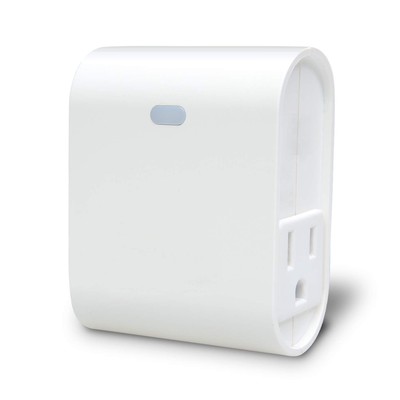 Zwave Smart Light Dimmer Plug, Plug-in Socket, Built-in Repeater, Z Wave Hub ...