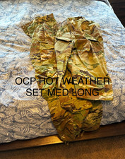 OCP Hot Weather Uniform Set Medium Long Top  Pants Militaria