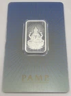 10 gram, 999  Silver Bar, PAMP Suisse Faith Series - Lakshmi