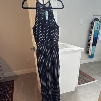 loft halter maxi dress Loft Haven Well Within Linen Halter Maxi Dress Size XS Coffee Bean Women's