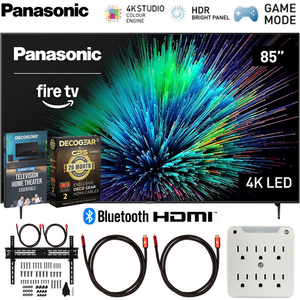 Panasonic 85 inch LED 4K Ultra HD Smart Fire TV with 26 Mont