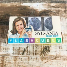 [NEW] Sylvania Blue Dot Flashcubes - 3 Bulbs 12 Flashes