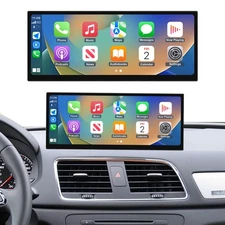 12.3'Wireless Carplay Display Radio For Audi Q3 MMI3G/RMC Stereo Multimedia Navi