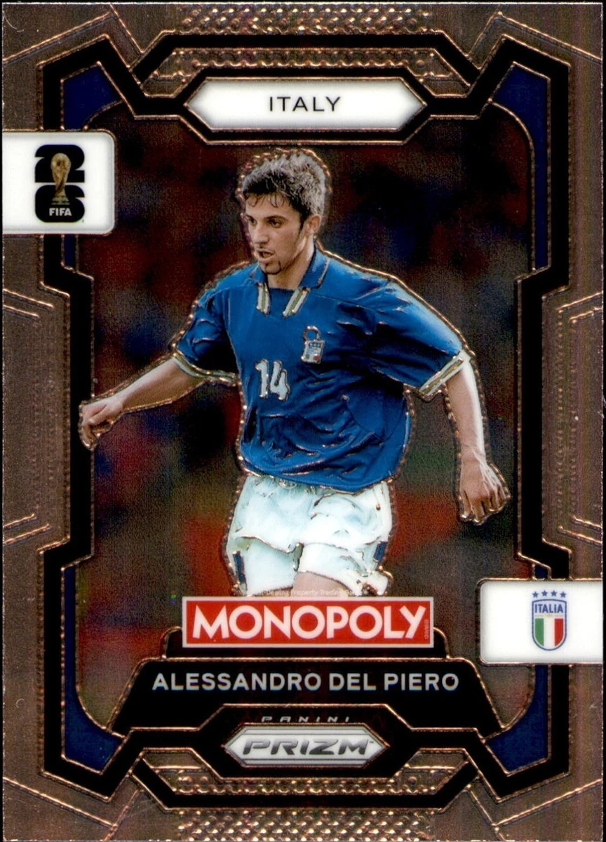 2026 Panini Prizm Monopoly Fifa World Cup - Alessandro Del Piero