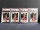 Fleer 1990 - Michael Jordan Graded PSA 8 4 Card Lot #26