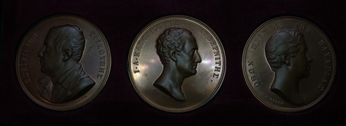 Set medaglie Grecia 2000 Konrad Lange indipendenza greca 1821-1836 12 medaglie bronzo - Foto 11 di 24