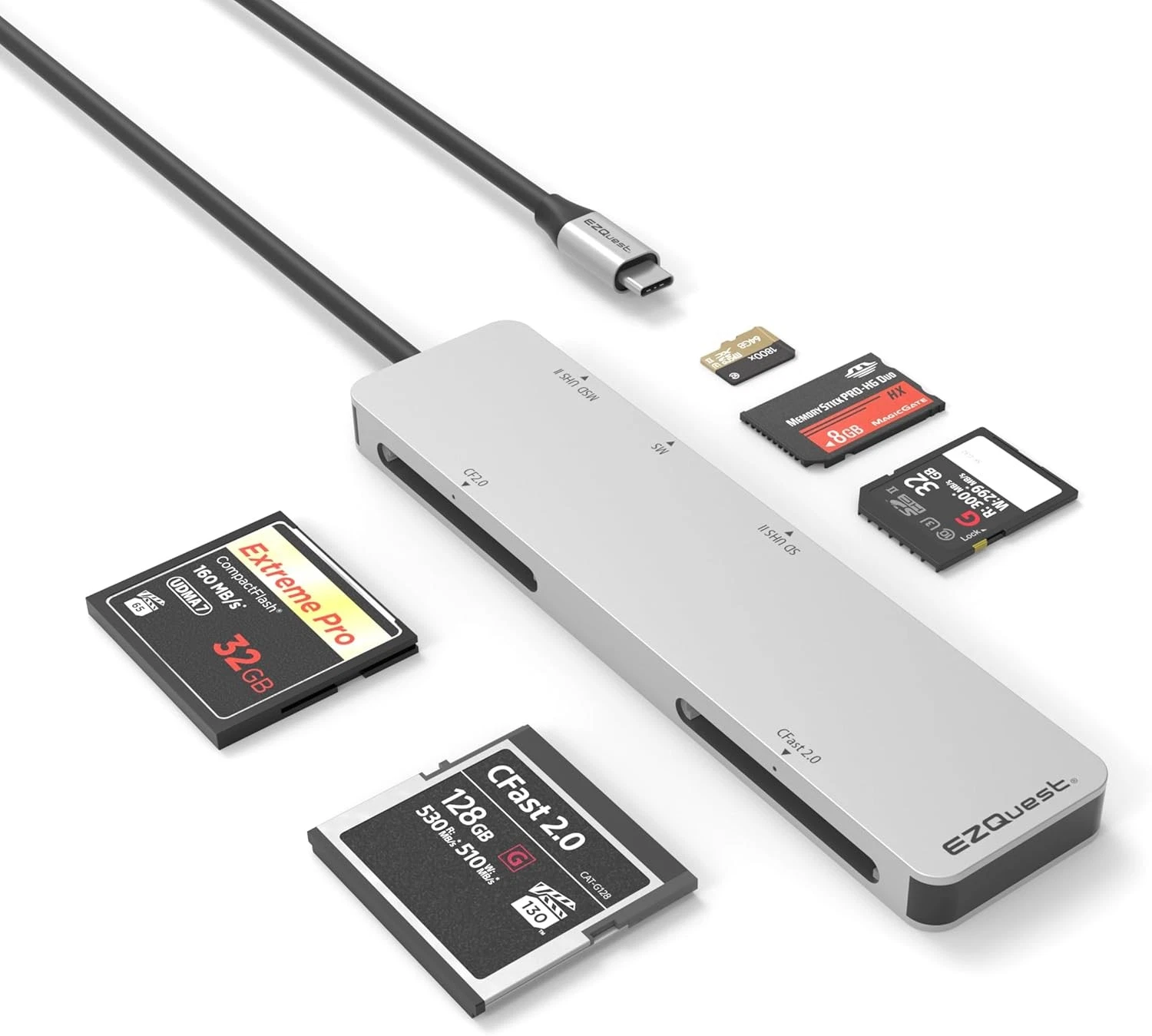 EZQuest Inc. USB-C CFast Card Reader - Thumbnail 4