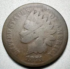 1871  INDIAN CENT   GOOD DETAILS   KEY DATE  #2462