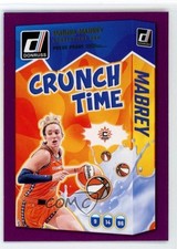 2025 Panini Donruss WNBA Crunch Time Press Proof Purple Marina Mabrey #13 1i3m