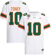 Malachi Toney Miami Hurricanes 2026 Cotton Bowl Jersey All Colors STITCHED