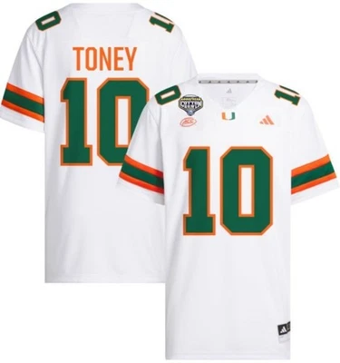 Malachi Toney Miami Hurricanes 2026 Cotton Bowl Jersey All Colors STITCHED