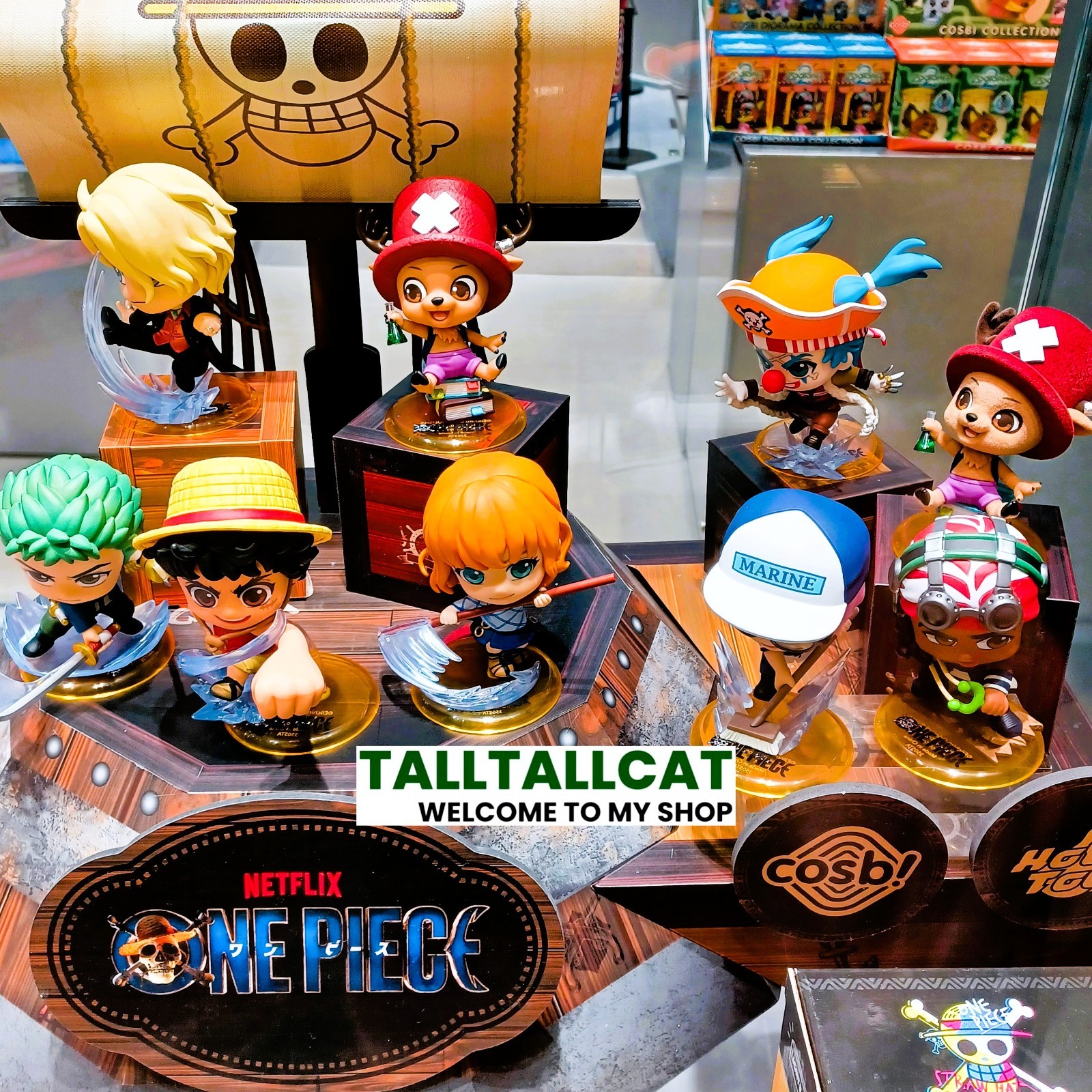 Hot Toys x Netflix CBX317 One Piece Cosbi Collection