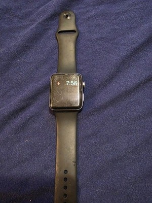 Apple Watch Series 3 Aluminum Gray 42mm Locked, for Parts Only