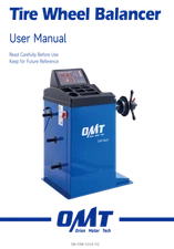 OMT Tire changer & Wheel Balancer Model CTM-WBOZ-01 Use Manual