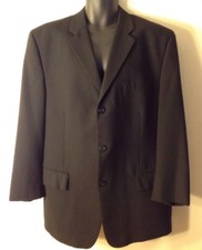 Men  s 42R DKNY Essentials Black Blazer