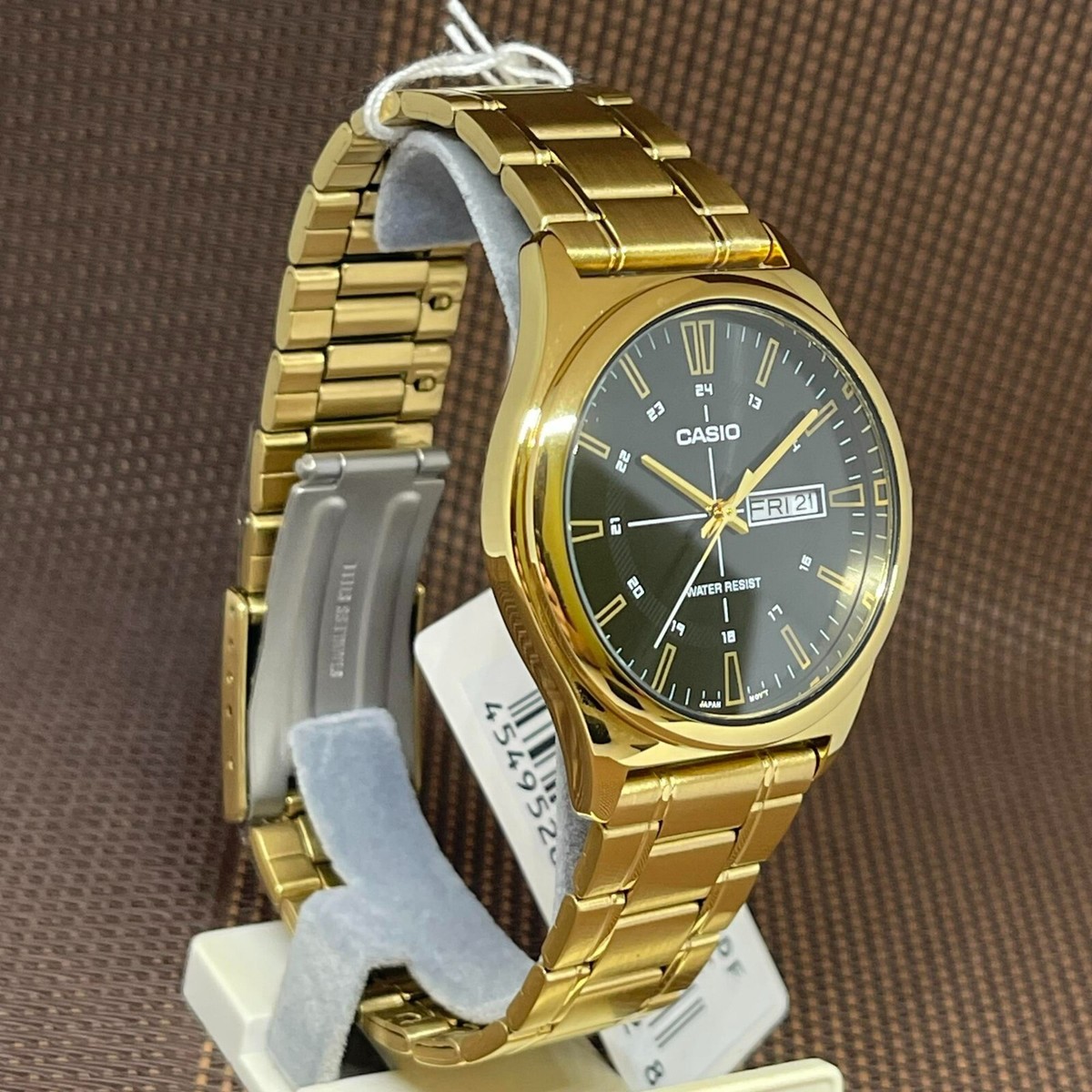 Casio MTP-V006G-1C Black Analog Stainless Steel Quartz Classic