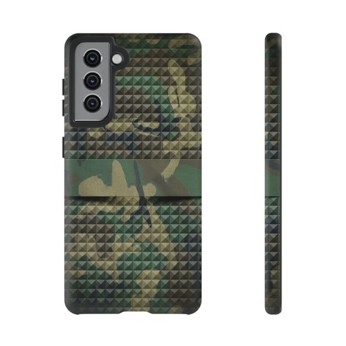 Tough Cases For iPhone, Samsung Galaxy, Google Pixel, 3D Military Green Camo - Picture 198 of 219