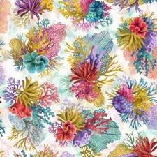 Tides Of Color By Hoffman Fabrics - Coral Reef V5261-59