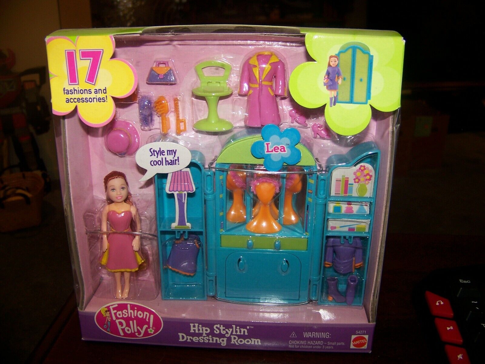 Doll Polly Pocket The Room Of Games And Her Accessories