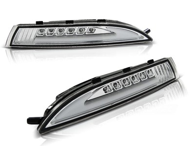 Front turn signal for VW Scirocco 2008-2011 2012 2013 2014 VR-536 Chrome LED