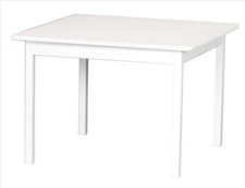 CHILDREN'S PLAY TABLE - GRAY & WHITE Amish Handmade Wood Toy Furniture USA MADE