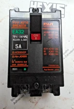 Fuji Electric EA32 AC Auto Breaker 5A 2 POLE
