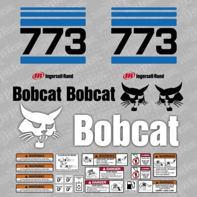 Bobcat 773 Lader Aftermarket Aufkleber / Ersatzaufkleber Set - Bild 1 von 2