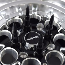 20X BLACK BULLET 73MM 1/2-20 TUERCAS DE ACERO FORJADO PARA JEEP WRANGLER MOPAR