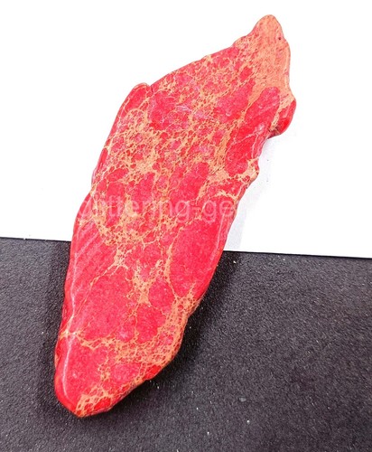Natural Arizona Red Turquoise 94.00 Ct Rough Slab Certified Loose Gemstone 5SDN - Picture 3 of 6