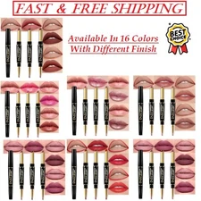 evpct 3Pcs Lip Liner and Lipstick Combo Set Kit for Women - Select Your Color...