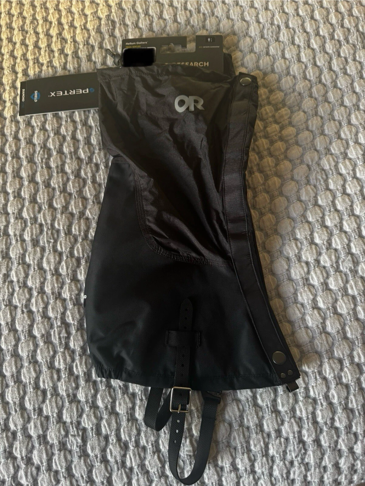 Outdoor Research Helium Gaiters OR Size Men’s Size Large L Black NEW Hiking Boot
Opens in a new wind