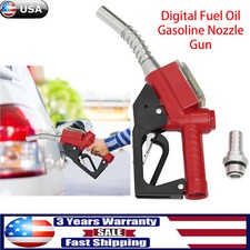 Fuel Gasoline Diesel Petrol Oil Delivery Gun Nozzle Dispenser With Flow Meter