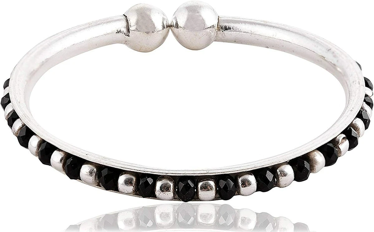 Sterling Silver Baby Bangles Baby Kada Bacha Kada Born Baby Nazaria Hindu Ritual